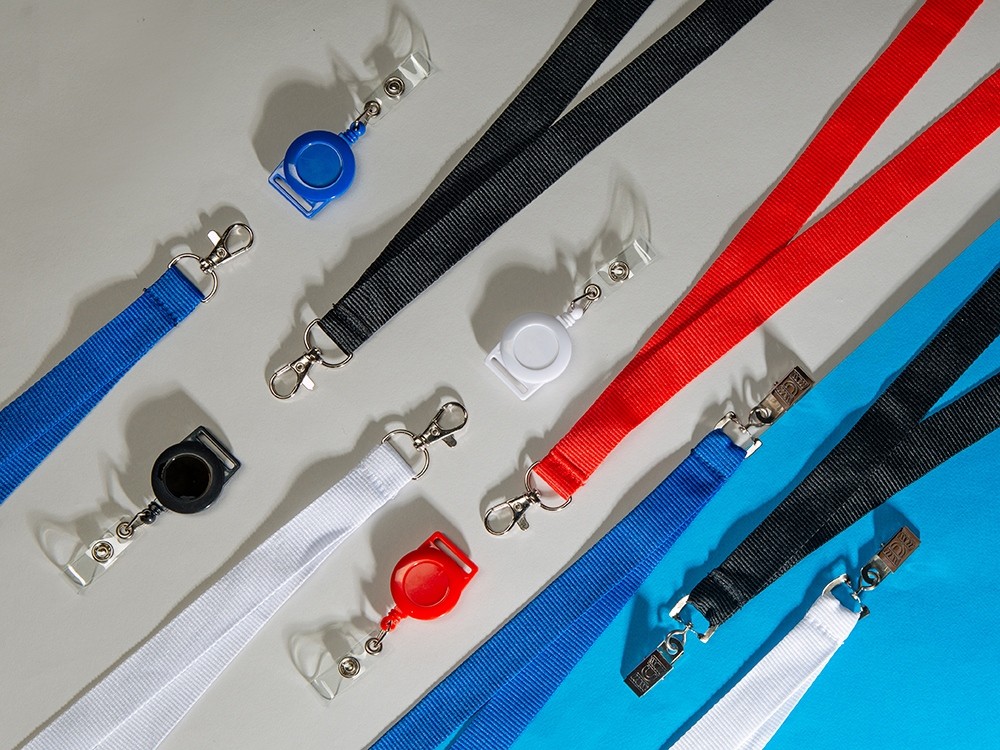 Ланъярд из RPET с клипом (34661)