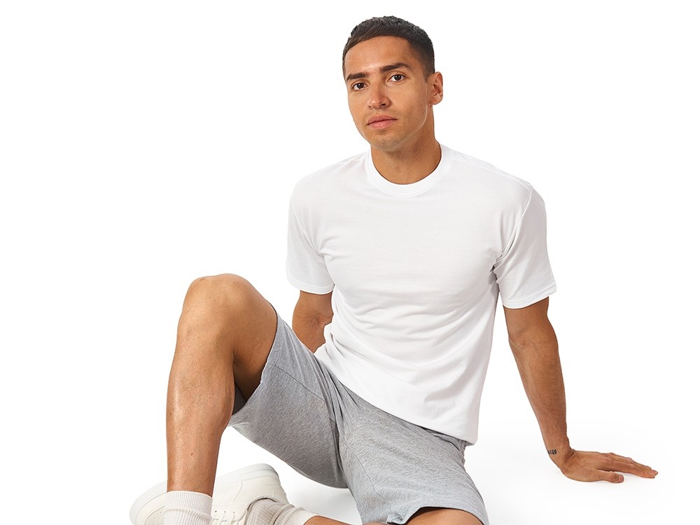 Футболка из френч терри «Warsaw», унисекс (34722)