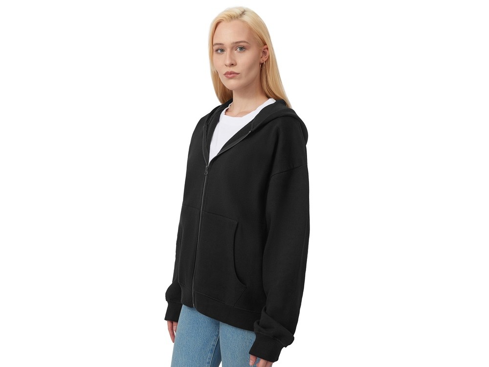 Толстовка оверсайз с капюшоном на молнии «Monaco» (34734)