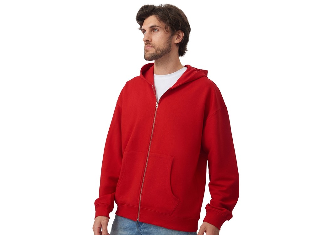 Толстовка оверсайз с капюшоном на молнии «Monaco» (34735)