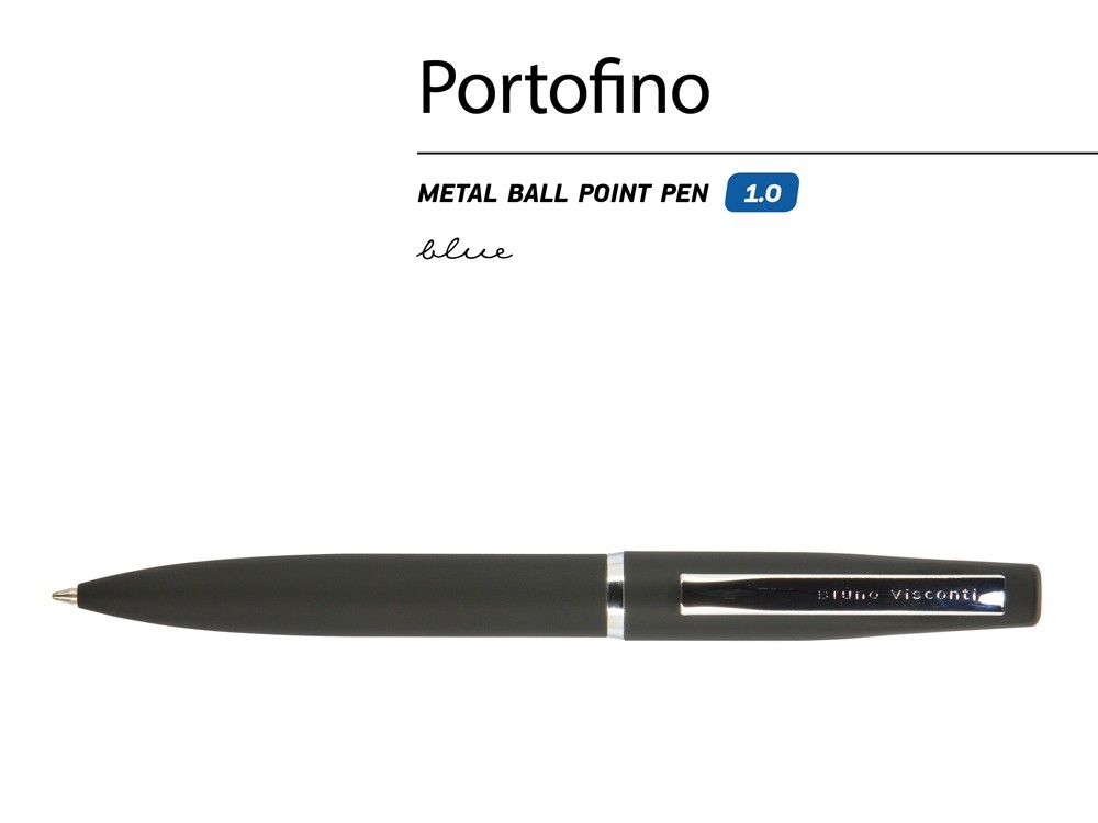 Ручка металлическая шариковая «Portofino» (35664)