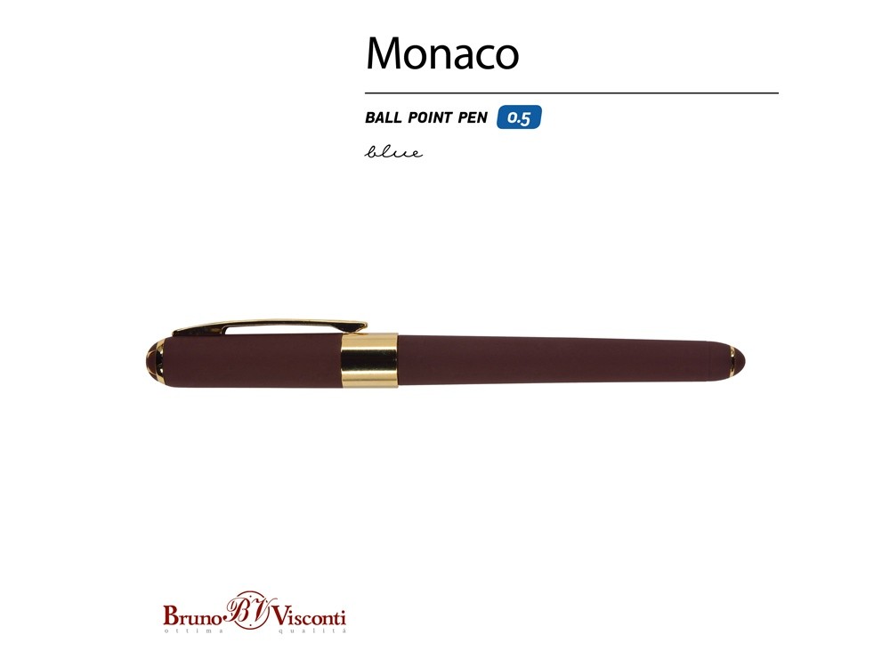 Ручка пластиковая шариковая «Monaco» (36279)