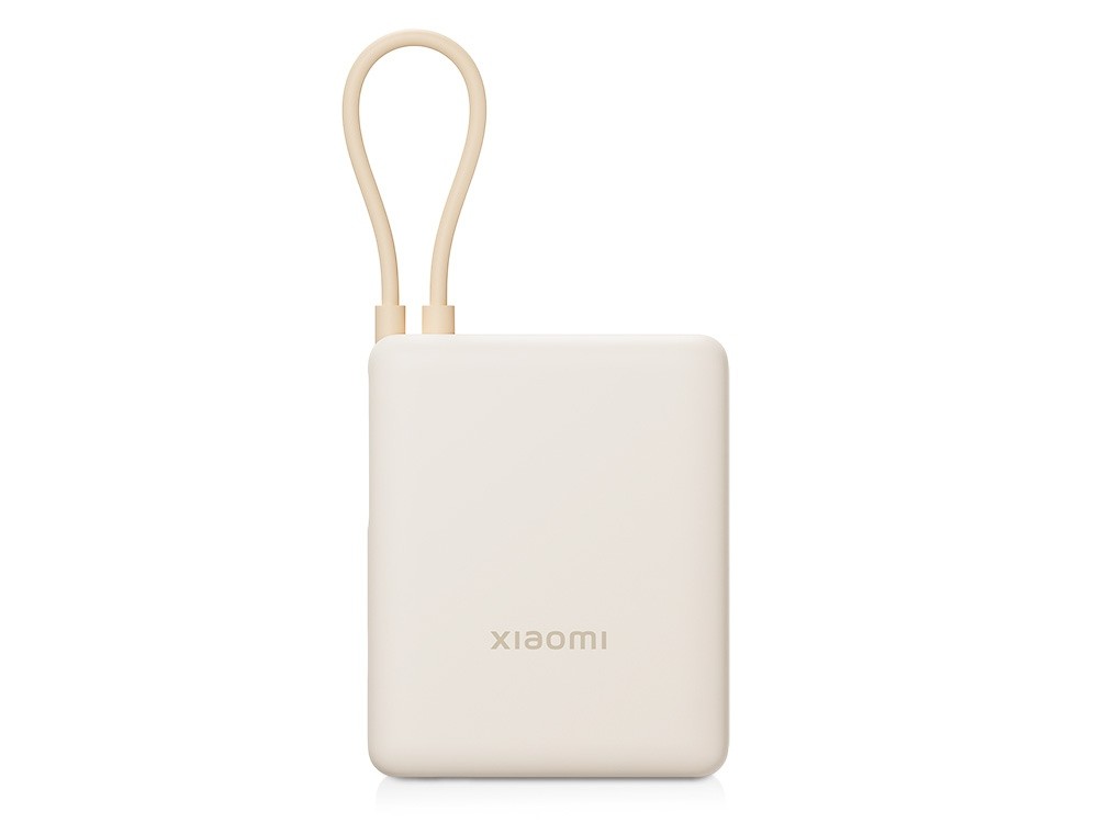 Внешний аккумулятор со встроенным кабелем Xiaomi 33W Power Bank (Integrated Cable), 10000 мАч (36982)