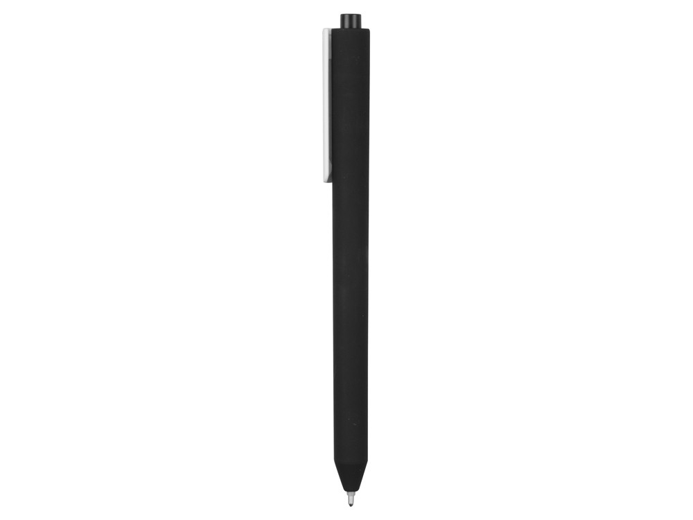 Ручка пластиковая шариковая Pigra P03 «софт-тач» (38421)