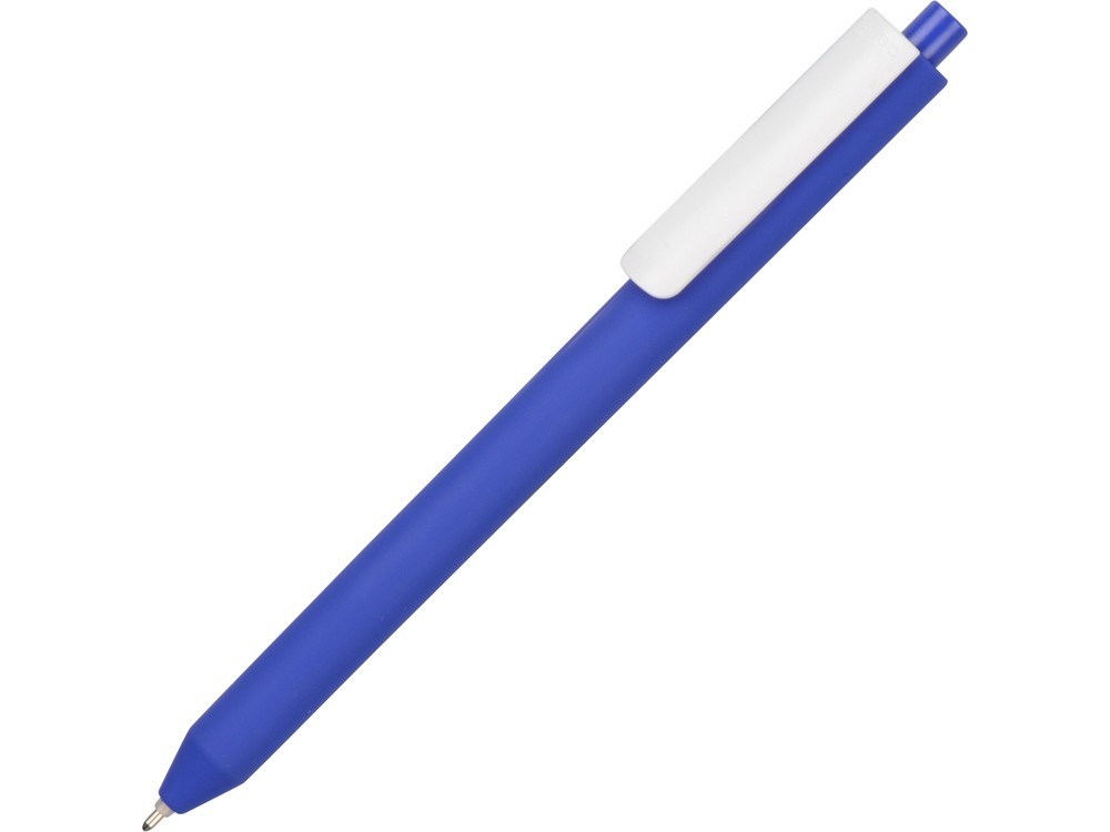 Ручка пластиковая шариковая Pigra P03 «софт-тач» (38422)