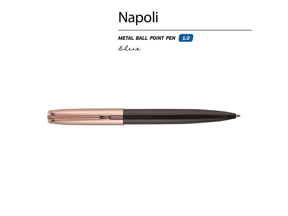 Ручка металлическая шариковая «Napoli» (38847)