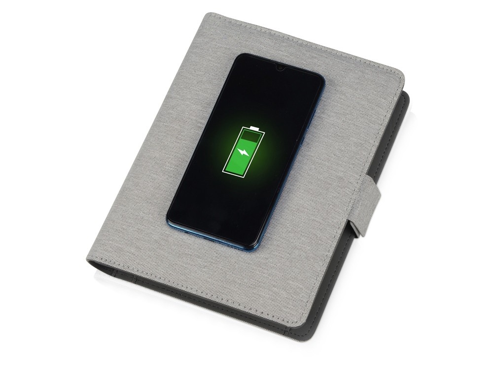 Органайзер с беспроводной зарядкой «Powernote», 5000 mAh (38931)