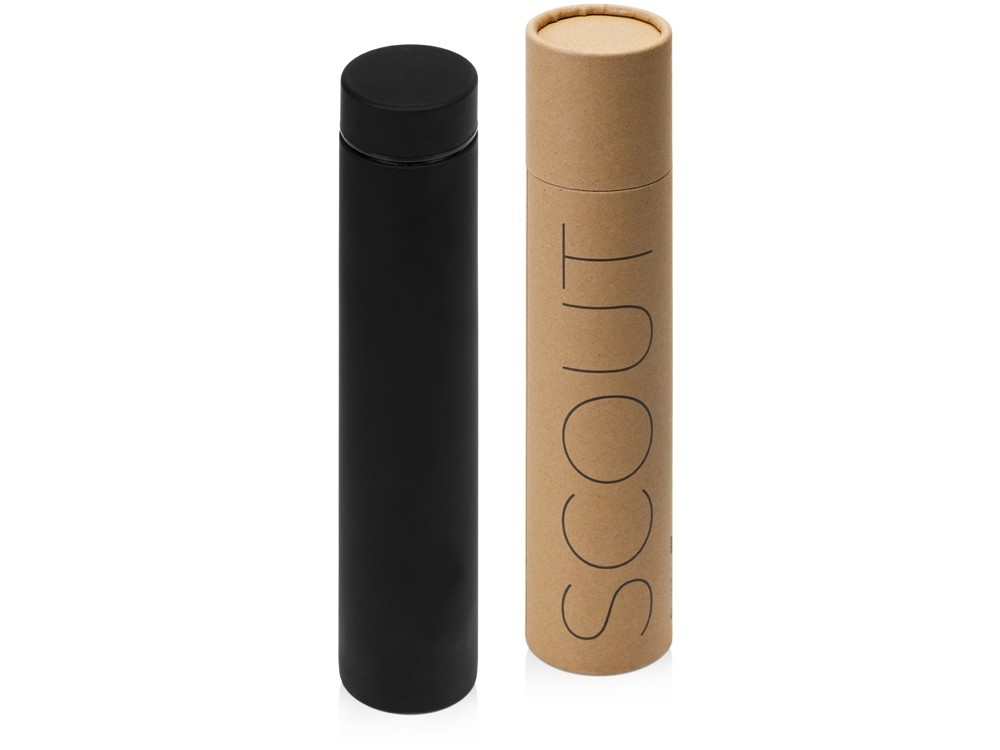 Вакуумный термос «Scout», soft-touch, 235 мл, тубус (39059)