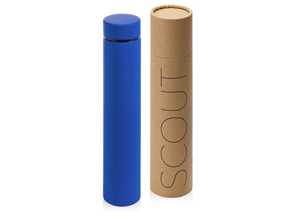 Вакуумный термос «Scout», soft-touch, 235 мл, тубус (40276)