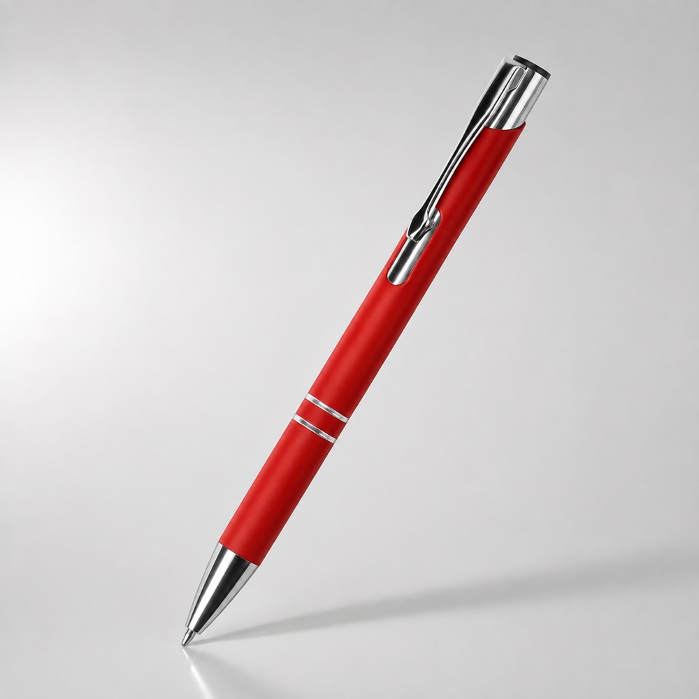 Ручка металлическая шариковая «C1» soft-touch (41004)