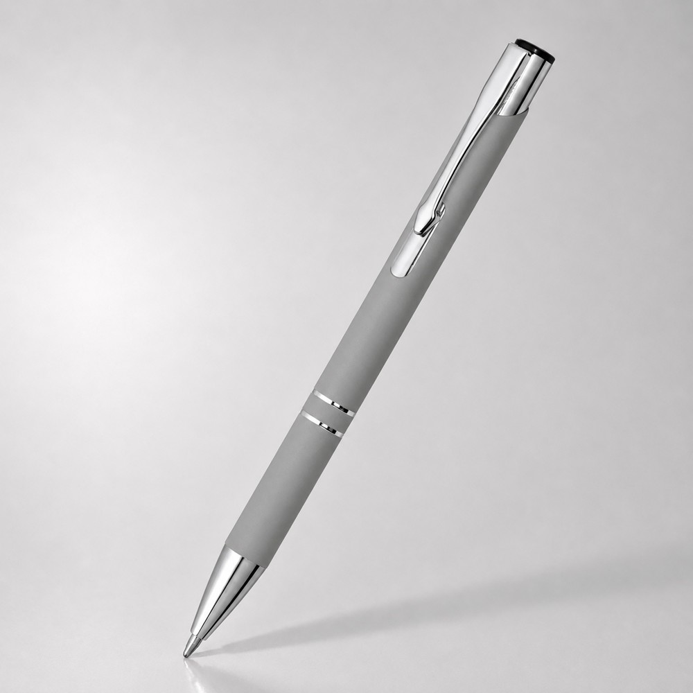 Ручка металлическая шариковая «C1» soft-touch (41005)
