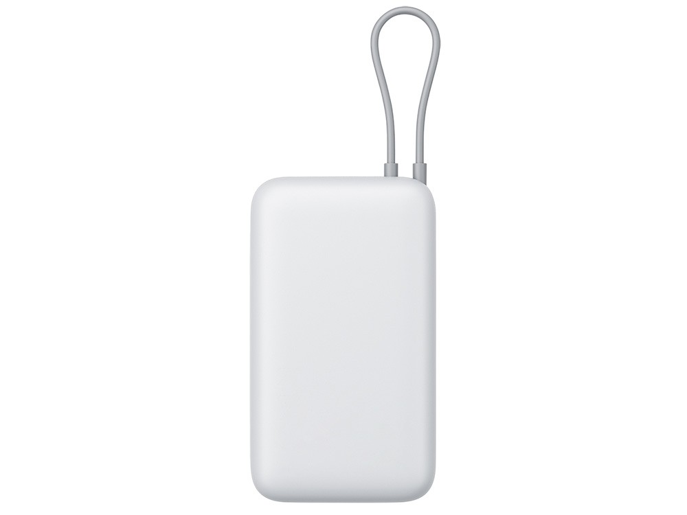 Внешний аккумулятор с встроенным кабелем Xiaomi Power Bank (Integrated Cable), 20000 мАч (41093)