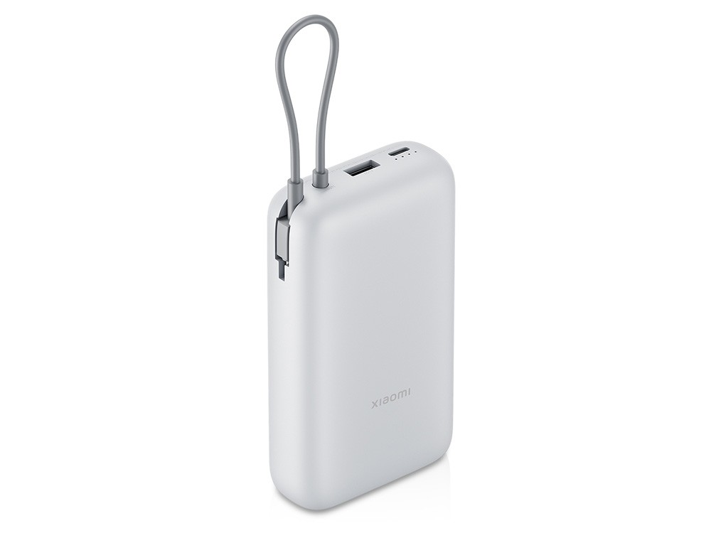 Внешний аккумулятор с встроенным кабелем Xiaomi Power Bank (Integrated Cable), 20000 мАч (41421)