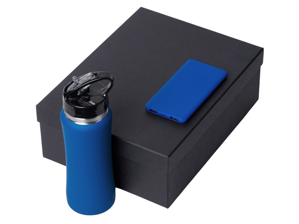 Подарочный набор «COLOR IT» с бутылкой для воды и повербанком, 5000 mAh (41869)