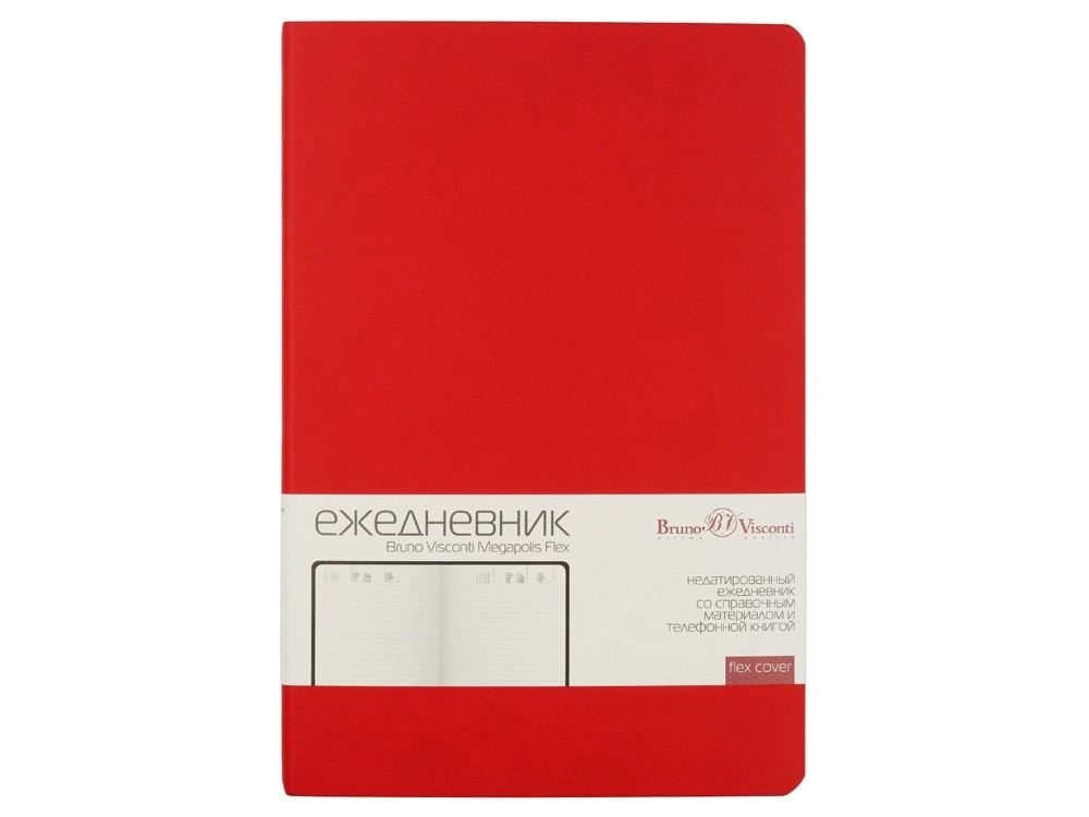 Ежедневник недатированный А5 «Megapolis Velvet Flex» (42426)
