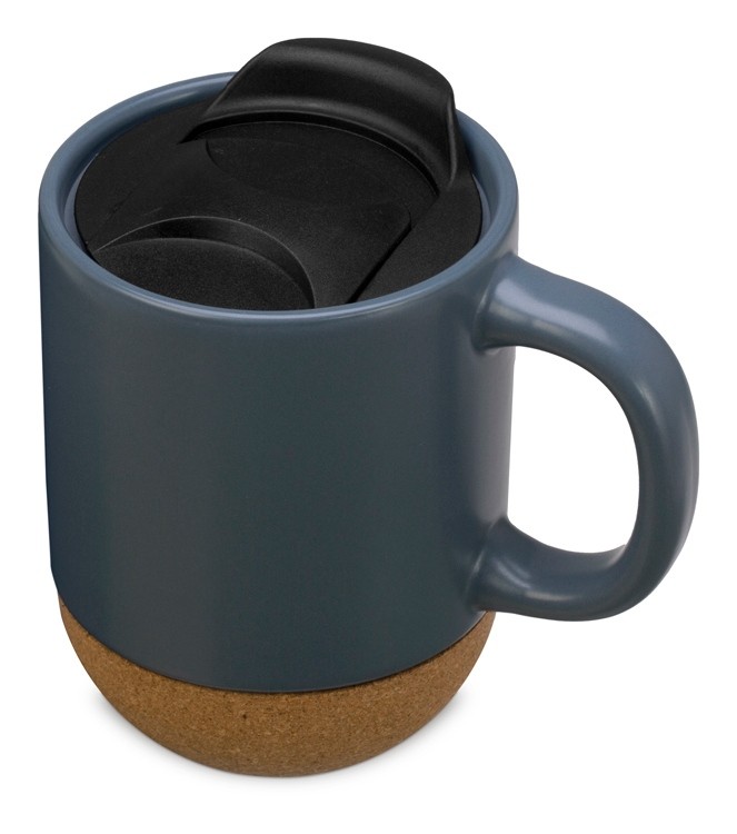 Кружка с пробковым дном и крышкой «Denpasar» (7093)