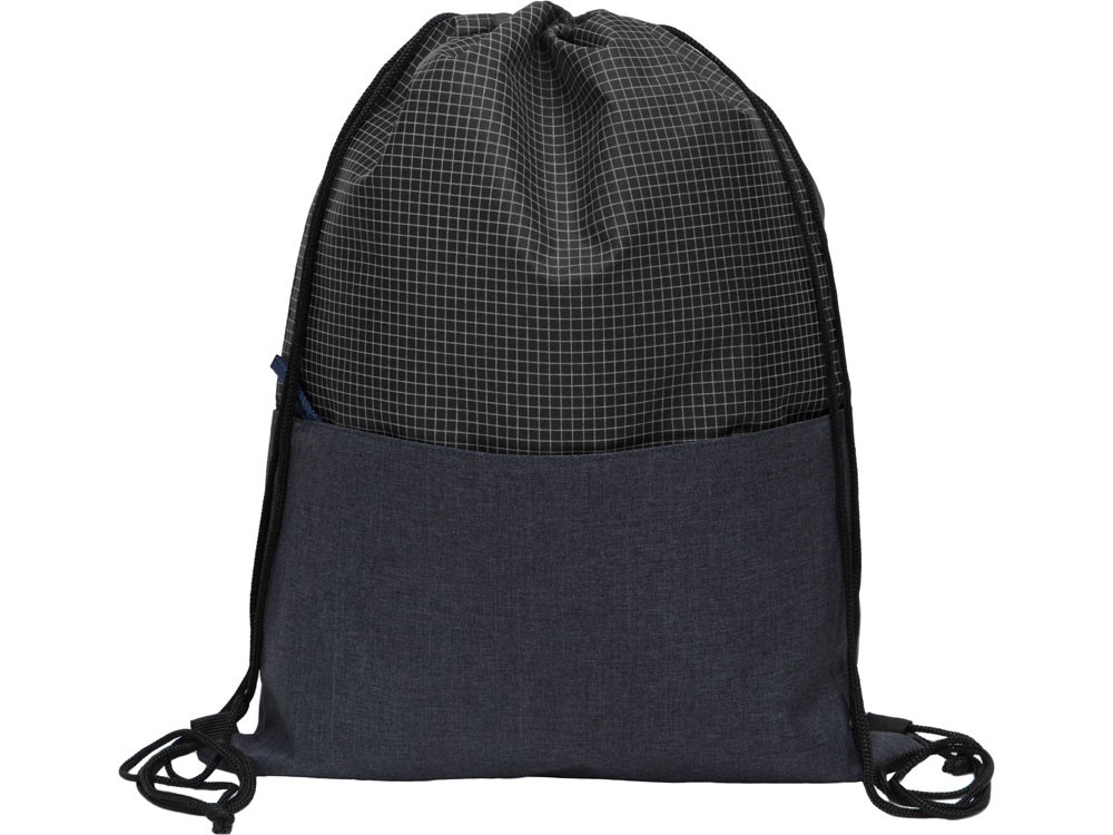 Рюкзак-мешок «Reflex» со светоотражающим эффектом, синий