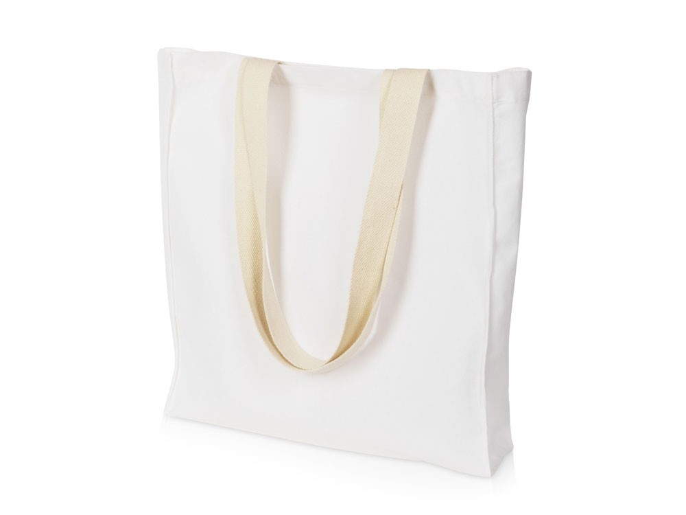 Сумка «Donny» из  хлопка 250г/м2 с донной складкой и парусиновыми ручками (8729)