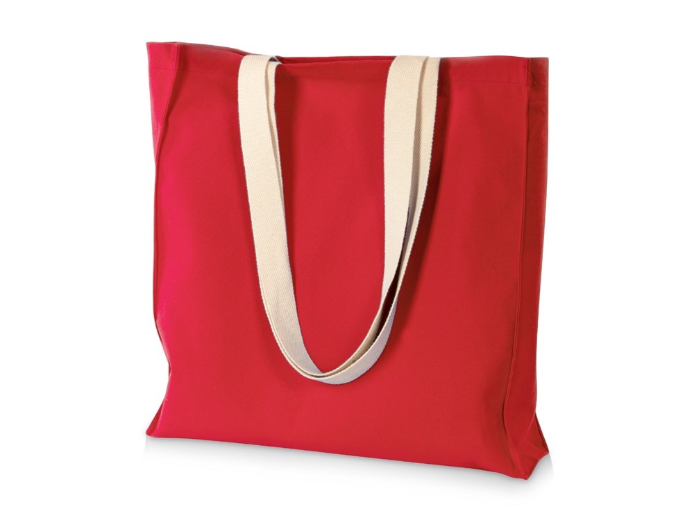 Сумка «Donny» из  хлопка 250г/м2 с донной складкой и парусиновыми ручками (8732)