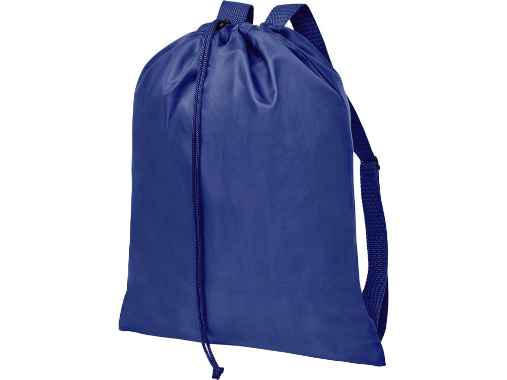 Рюкзак со шнурком и затяжками Lery, синий