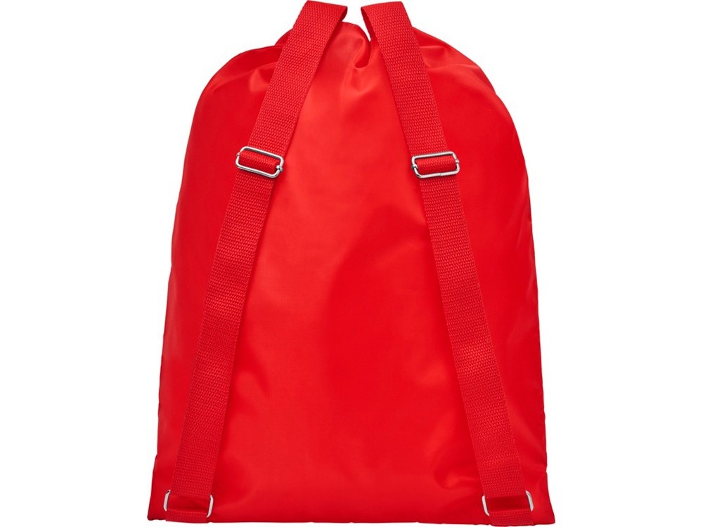 Рюкзак со шнурком и затяжками Lery, красный