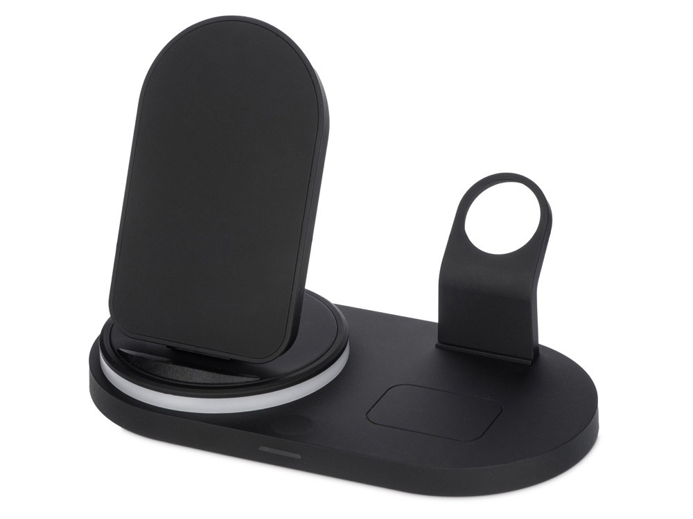 Складная зарядная станция с беспроводной зарядкой «Flashport», 15 Вт (11590)