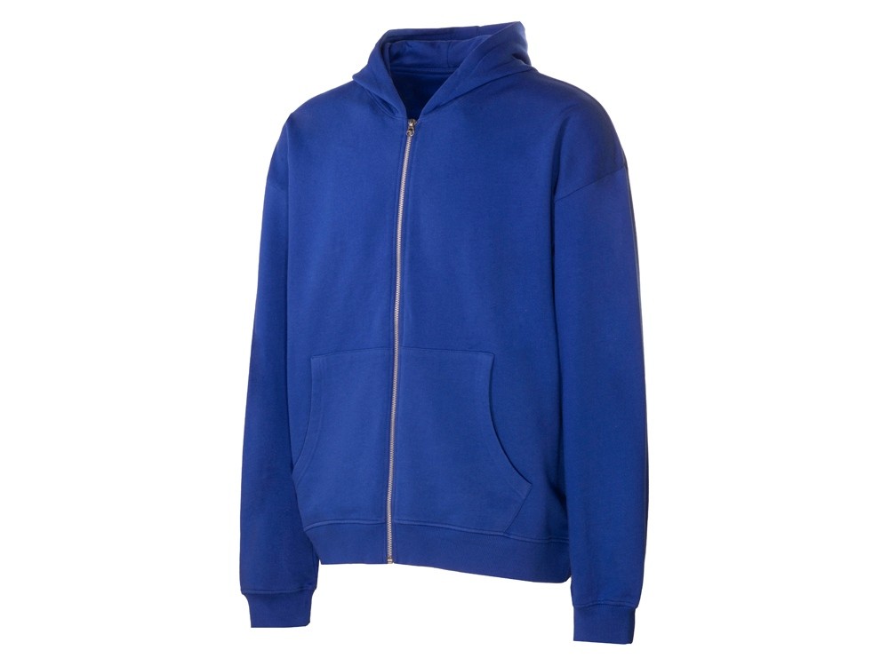 Толстовка оверсайз с капюшоном на молнии «Monaco» (11757)