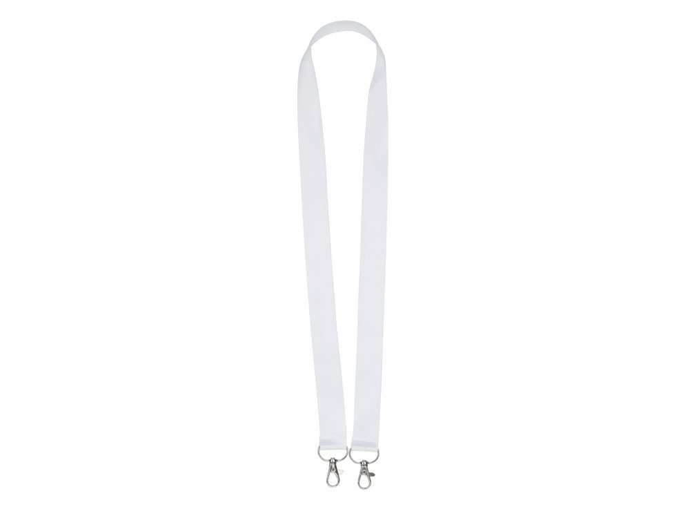 Ланъярд под сублимацию с 2-мя карабинами, 2,5 см (11806)