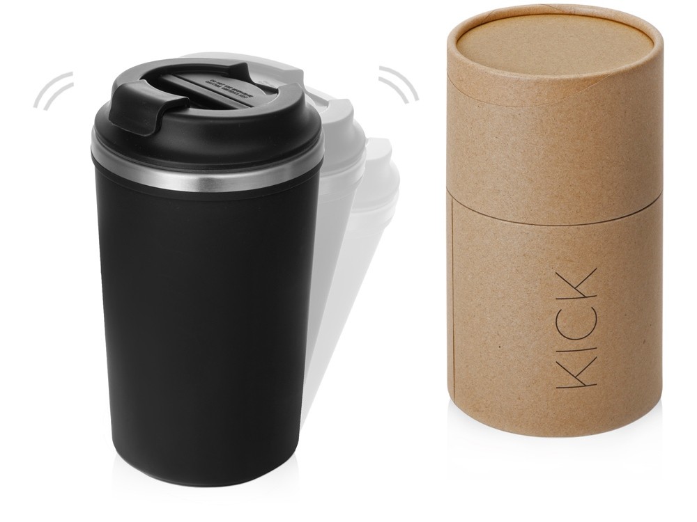 Герметичная термокружка на присоске «Kick», 350 мл