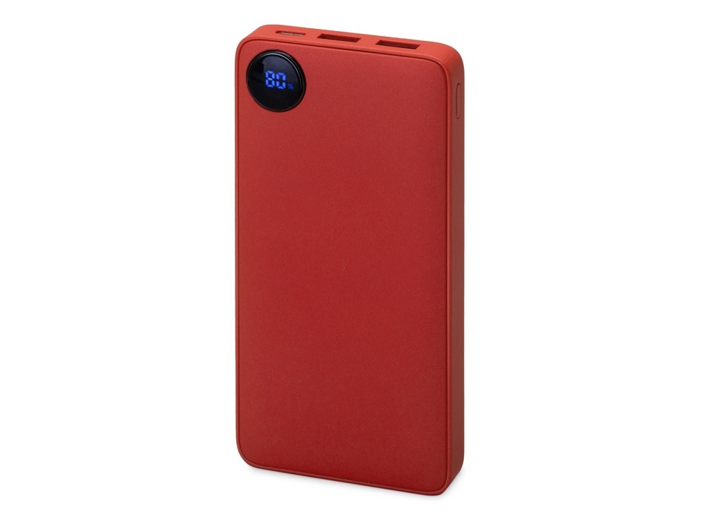 Внешний аккумулятор «Mild», металлик soft-touch, 10 000 mAh (12395)