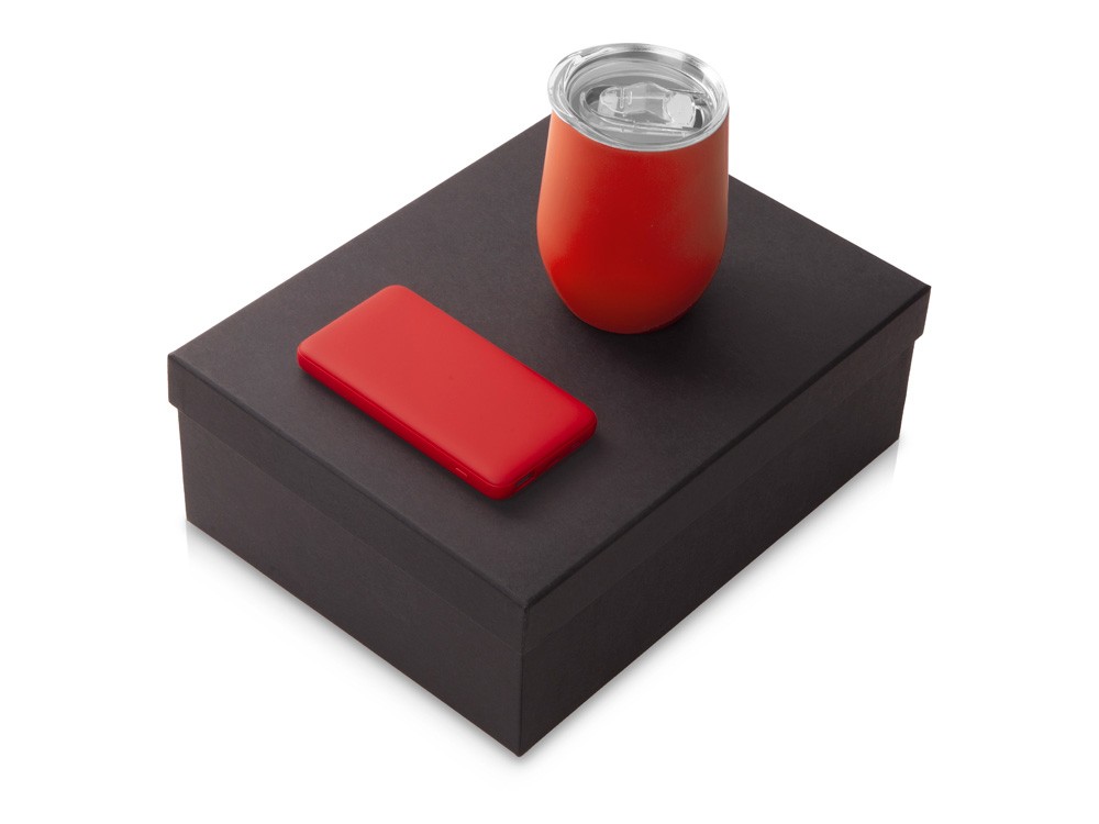 Подарочный набор «COLOR IT» с термокружкой и повербанком