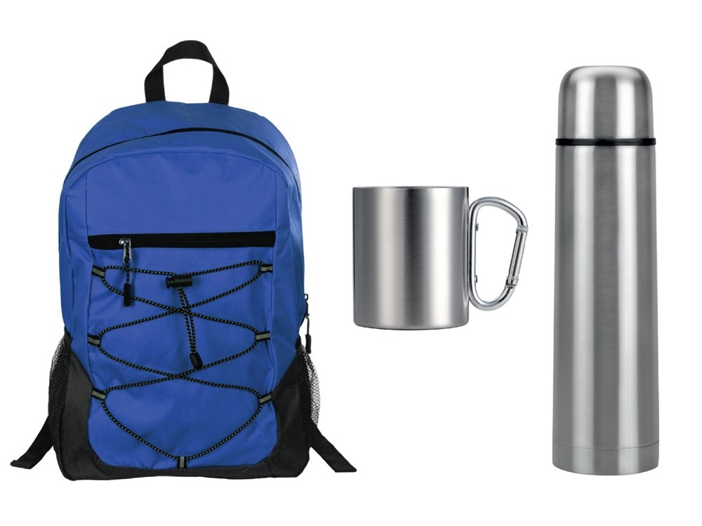 Набор туриста с термосом и кружкой в рюкзаке (14998)