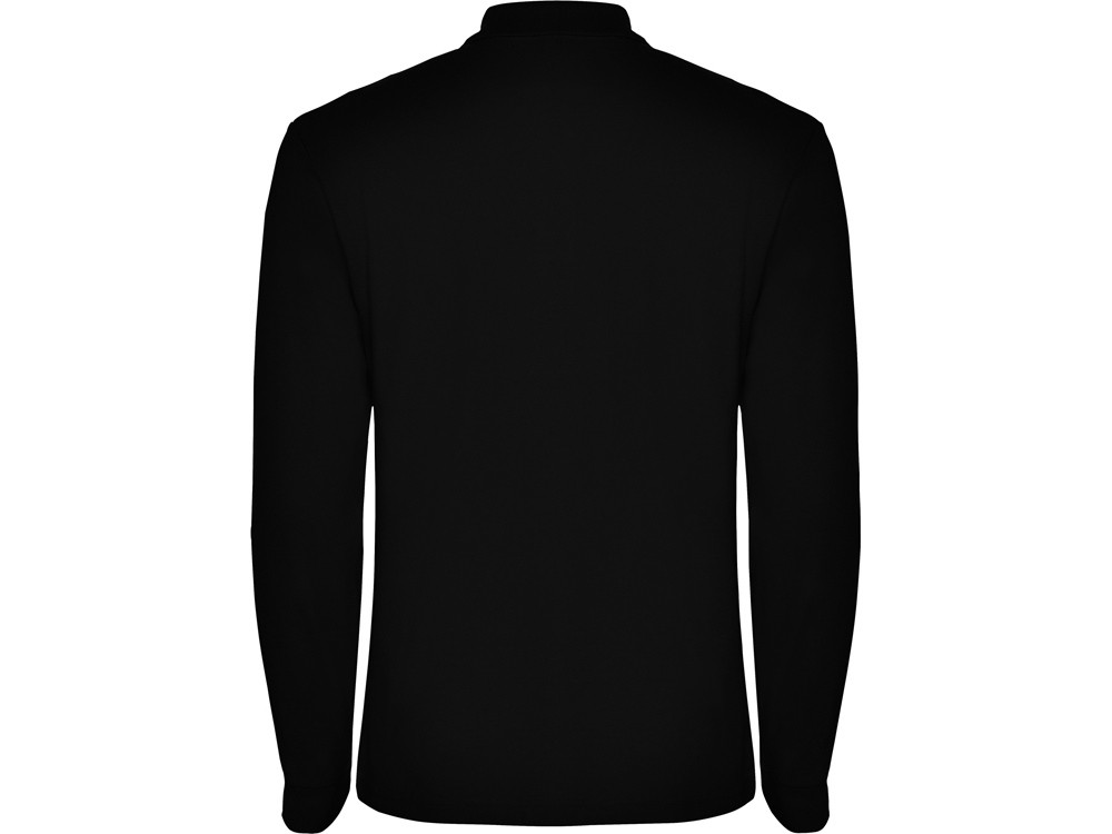 Рубашка поло «Estrella» мужская с длинным рукавом (16947)