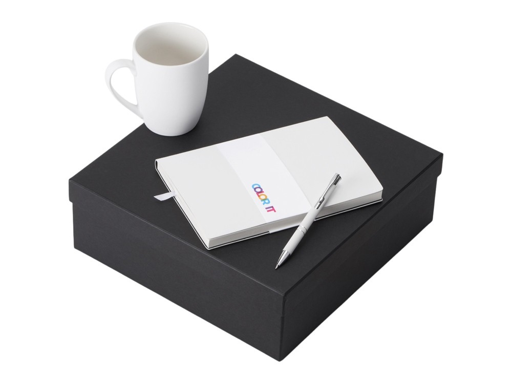 Подарочный набор «COLOR IT» с блокнотом, металлической ручкой и кружкой