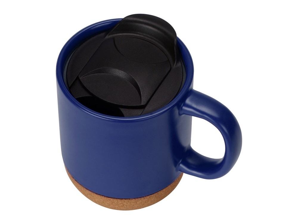 Кружка с пробковым дном и крышкой «Denpasar» (17597)