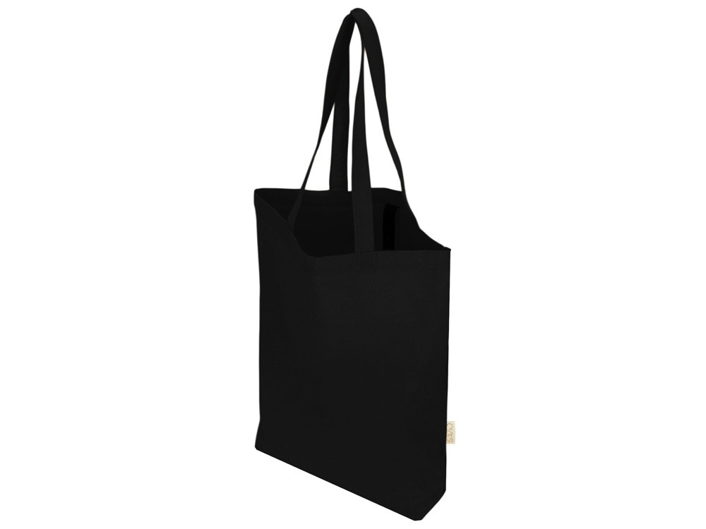 Сумка Fixy из переработанного хлопка 220 г/м2 с фиксирующей лентой (20596)