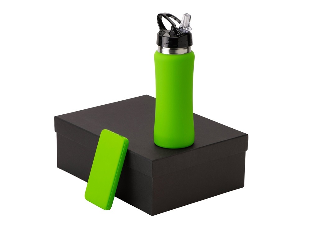 Подарочный набор «COLOR IT» с бутылкой для воды и повербанком  (20671)