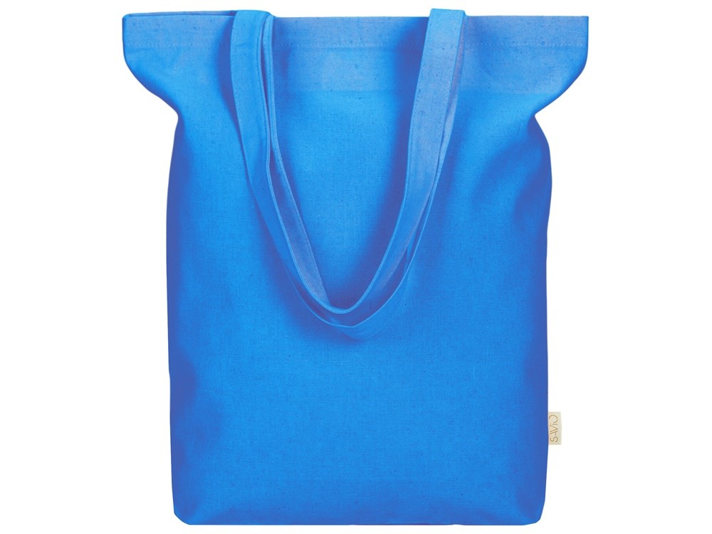 Сумка Fixy из переработанного хлопка 220 г/м2 с фиксирующей лентой (20725)