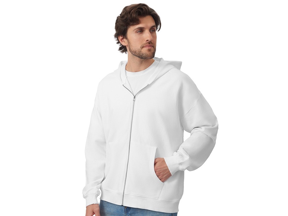 Толстовка оверсайз с капюшоном на молнии «Monaco» (21186)