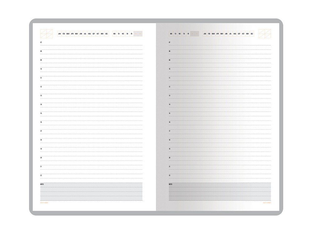 Ежедневник недатированный А5 «Mercury» (21512)