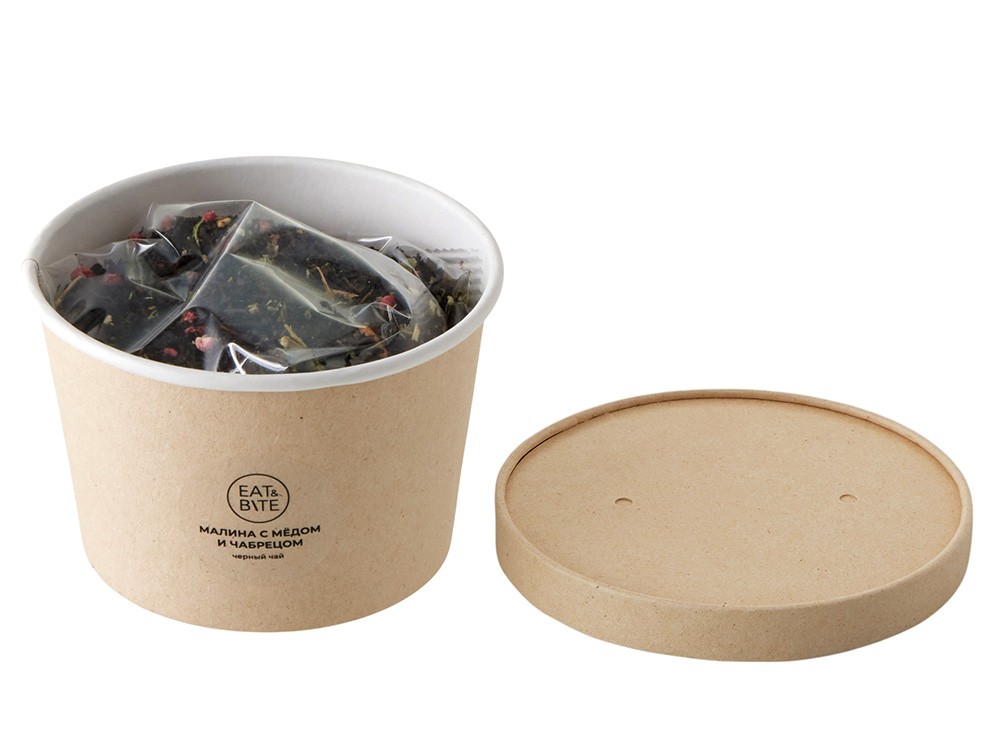 Чай черный «Малина с медом и чабрецом», 50 гр.