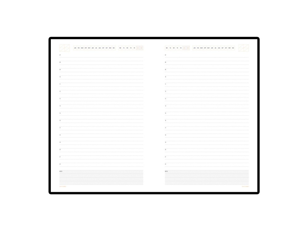 Ежедневник недатированный А5 «Mercury» (23351)