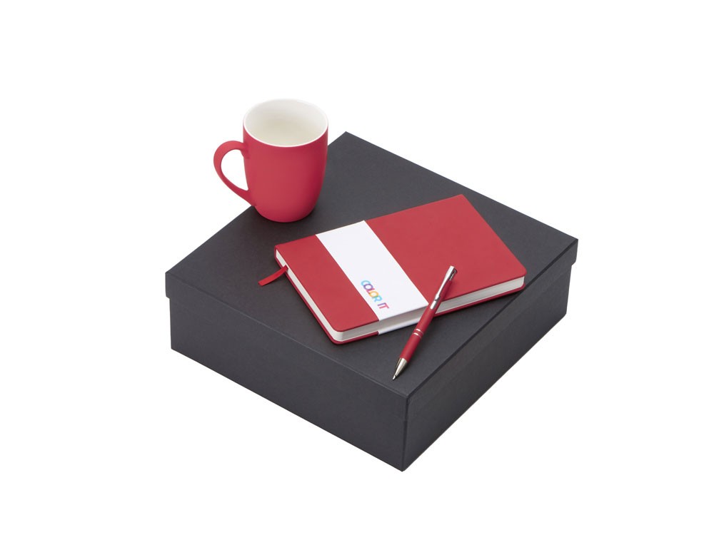 Подарочный набор «COLOR IT» с блокнотом, металлической ручкой и кружкой (23492)