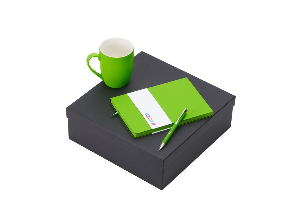 Подарочный набор «COLOR IT» с блокнотом, металлической ручкой и кружкой (23789)