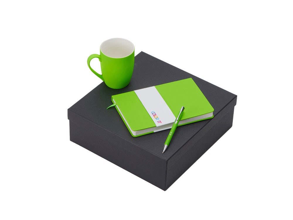 Подарочный набор «COLOR IT» с блокнотом, металлической ручкой и кружкой (23790)