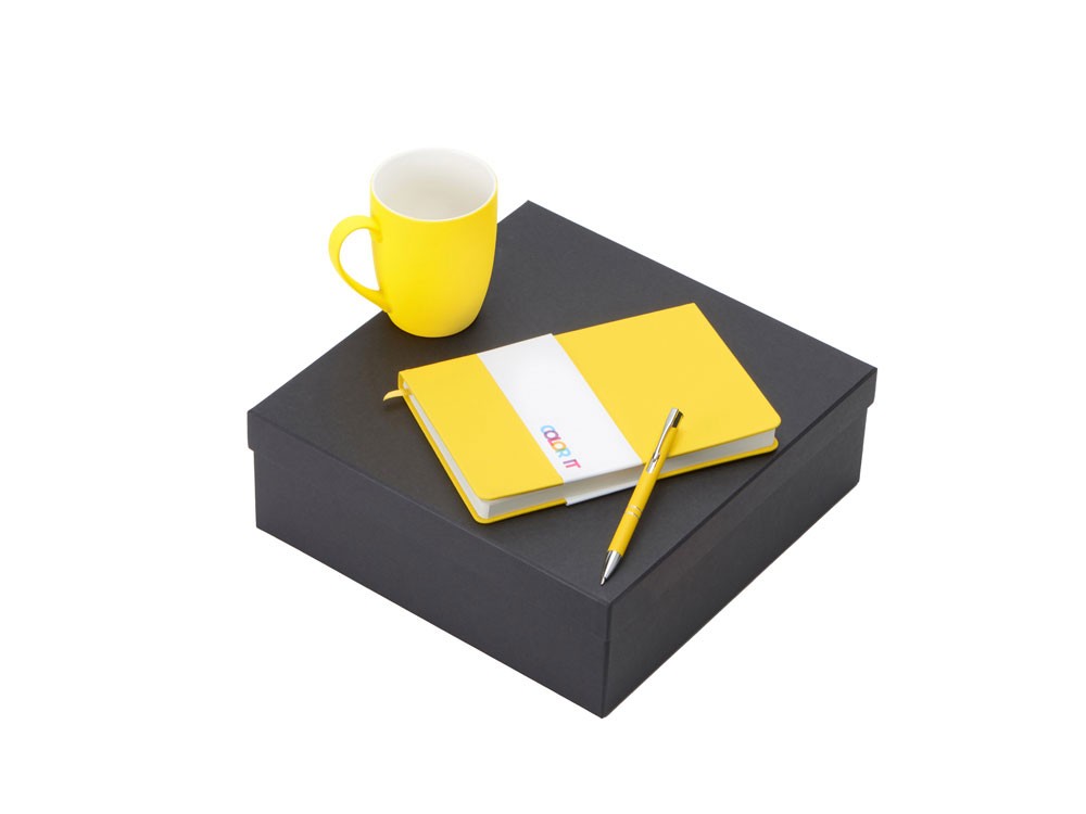 Подарочный набор «COLOR IT» с блокнотом, металлической ручкой и кружкой (24255)