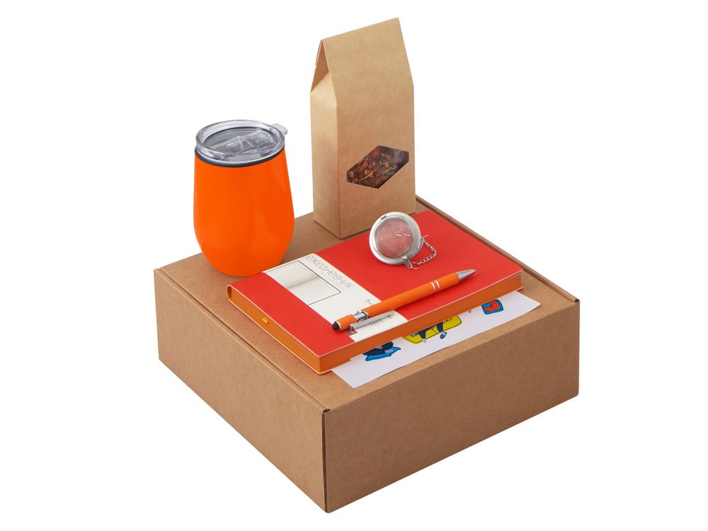 Набор «Writea» с ежедневником, ручкой и термокружкой (24412)