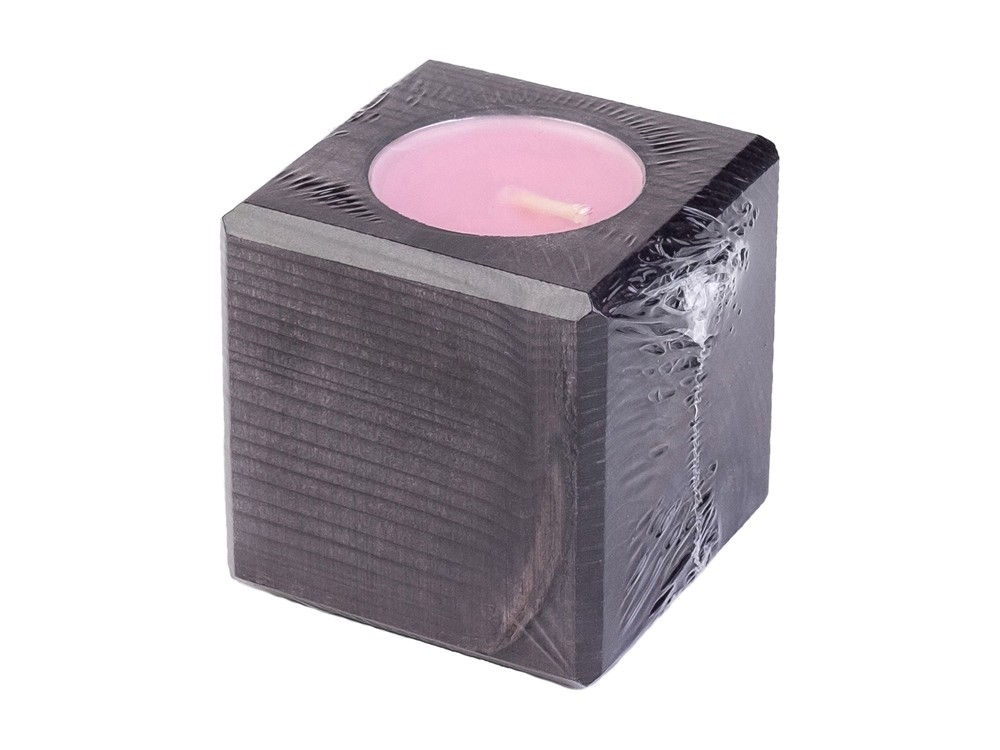 Свеча в декоративном подсвечнике «Роза» (24538)