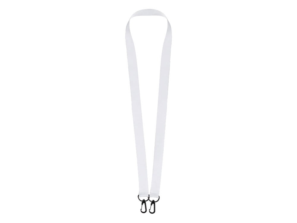 Ланъярд под сублимацию с 2-мя карабинами, 2 см (25518)