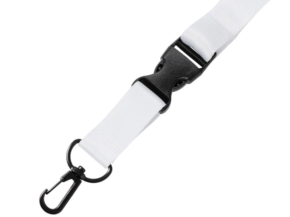 Ланъярд под сублимацию с карабином, межуровневым замком и замком обрыва, 2 см